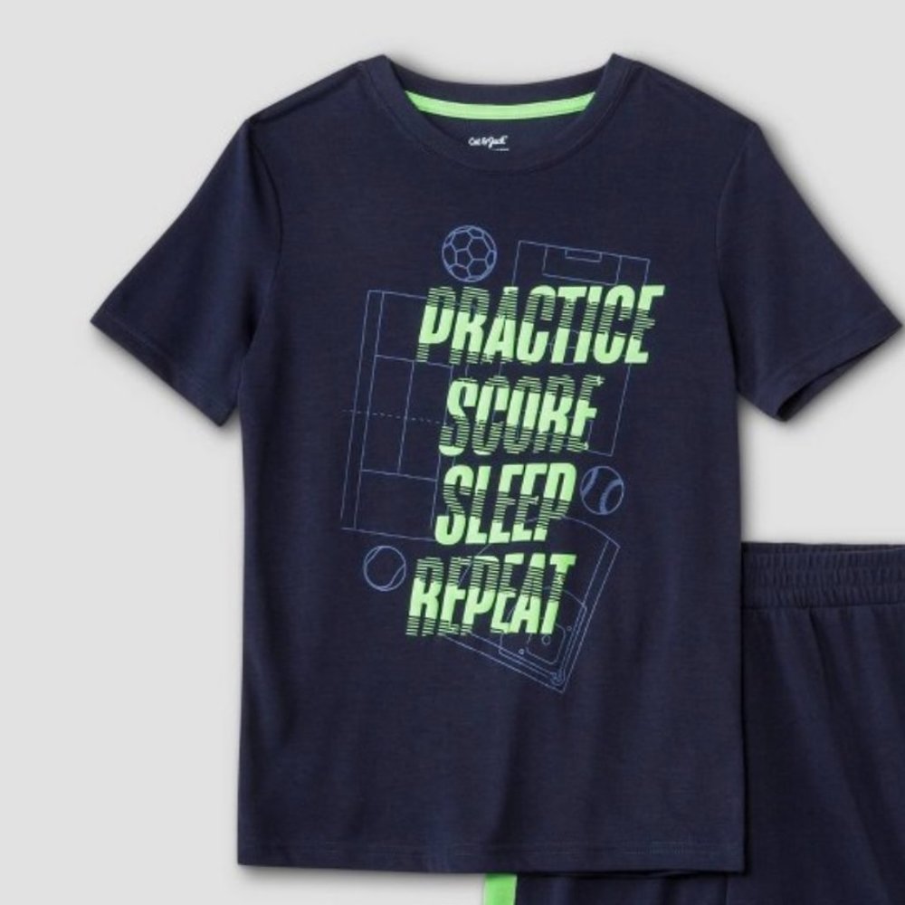 Boys Sports Pajama Shirt
